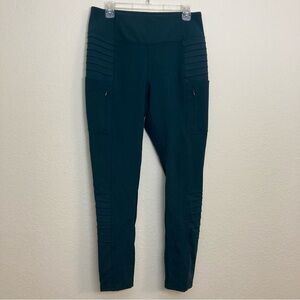 FLX Fitted Yoga Pants - Green - Size XL